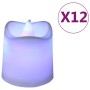 Flameless electric LED candles 12 pcs colorful by vidaXL, Candles - Ref: Foro24-335806, Price: 14,92 €, Discount: %