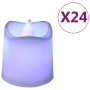 Electric flameless LED candles 24 pcs colors by vidaXL, Flameless candles - Ref: Foro24-335808, Price: 14,62 €, Discount: %