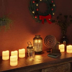 Velas eléctricas LED 12 unidades blanco cálido de vidaXL, Velas sin llama - Ref: Foro24-335825, Precio: 21,37 €, Descuento: %