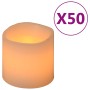 LED electric candles 50 pcs warm white by vidaXL, Candles - Ref: Foro24-335831, Price: 77,61 €, Discount: %