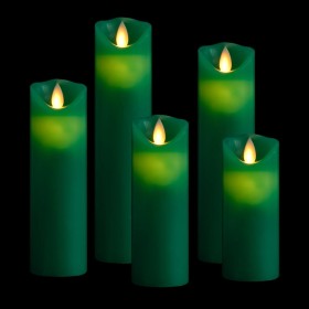 Electric LED candles 5 pcs with warm white remote control by vidaXL, Candles - Ref: Foro24-335841, Price: 36,43 €, Discount: %