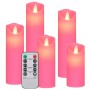 Velas LED eléctricas 5 pzas con mando a distancia blanco cálido de vidaXL, Velas - Ref: Foro24-335843, Precio: 29,74 €, Descu...