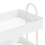 Carrito de cocina 3 niveles acero blanco 43x34x79 cm de vidaXL, Carros e islas - Ref: Foro24-335866, Precio: 46,97 €, Descuen...