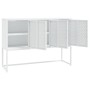 White steel sideboard 105x35x75 cm by vidaXL, Sideboards - Ref: Foro24-335869, Price: 165,99 €, Discount: %