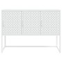 White steel sideboard 105x35x75 cm by vidaXL, Sideboards - Ref: Foro24-335869, Price: 165,99 €, Discount: %