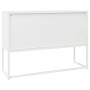 White steel sideboard 105x35x75 cm by vidaXL, Sideboards - Ref: Foro24-335869, Price: 165,99 €, Discount: %