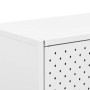 White steel sideboard 105x35x75 cm by vidaXL, Sideboards - Ref: Foro24-335869, Price: 165,99 €, Discount: %