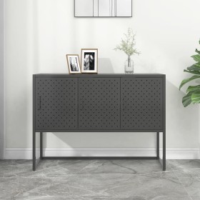 Anthracite steel sideboard 105x35x75 cm by vidaXL, Sideboards - Ref: Foro24-335870, Price: 177,81 €, Discount: %