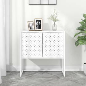 White steel sideboard 75x35x75 cm by vidaXL, Sideboards - Ref: Foro24-335872, Price: 118,99 €, Discount: %