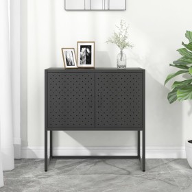 Anthracite steel sideboard 75x35x75 cm by vidaXL, Sideboards - Ref: Foro24-335873, Price: 141,99 €, Discount: %