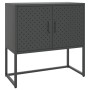 Anthracite steel sideboard 75x35x75 cm by vidaXL, Sideboards - Ref: Foro24-335873, Price: 142,26 €, Discount: %