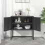 Anthracite steel sideboard 75x35x75 cm by vidaXL, Sideboards - Ref: Foro24-335873, Price: 142,26 €, Discount: %