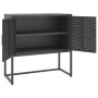 Anthracite steel sideboard 75x35x75 cm by vidaXL, Sideboards - Ref: Foro24-335873, Price: 142,26 €, Discount: %