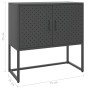 Anthracite steel sideboard 75x35x75 cm by vidaXL, Sideboards - Ref: Foro24-335873, Price: 142,26 €, Discount: %