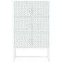 White steel sideboard 80x35x135 cm by vidaXL, Lockers and storage cabinets - Ref: Foro24-335878, Price: 212,97 €, Discount: %