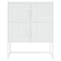 White steel sideboard 80x35x100 cm by vidaXL, Lockers and storage cabinets - Ref: Foro24-335881, Price: 151,33 €, Discount: %