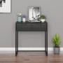 Anthracite steel console table 72x35x75 cm by vidaXL, Side tables - Ref: Foro24-335891, Price: 124,23 €, Discount: %