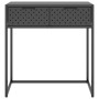 Anthracite steel console table 72x35x75 cm by vidaXL, Side tables - Ref: Foro24-335891, Price: 124,23 €, Discount: %