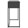 Anthracite steel console table 72x35x75 cm by vidaXL, Side tables - Ref: Foro24-335891, Price: 124,23 €, Discount: %