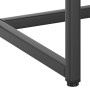 Anthracite steel console table 72x35x75 cm by vidaXL, Side tables - Ref: Foro24-335891, Price: 124,23 €, Discount: %