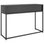 Mesa consola de acero antracita 106x35x75 cm de vidaXL, Mesas auxiliares - Ref: Foro24-335894, Precio: 148,84 €, Descuento: %