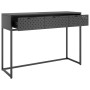 Mesa consola de acero antracita 106x35x75 cm de vidaXL, Mesas auxiliares - Ref: Foro24-335894, Precio: 148,84 €, Descuento: %