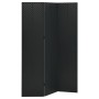 3-panel black steel divider screen 120x180 cm by vidaXL, Room dividers - Ref: Foro24-335895, Price: 163,99 €, Discount: %