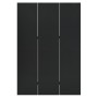 3-panel black steel divider screen 120x180 cm by vidaXL, Room dividers - Ref: Foro24-335895, Price: 163,99 €, Discount: %