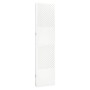 5-panel white steel room divider screen 200x180 cm by vidaXL, Room dividers - Ref: Foro24-335902, Price: 206,49 €, Discount: %