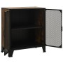 Rustic brown metal and MDF storage cabinet 72x36x82 cm by vidaXL, Lockers and storage cabinets - Ref: Foro24-335907, Price: 9...