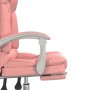 Pink synthetic leather massage reclining office chair by vidaXL, Office chairs - Ref: Foro24-349691, Price: 145,70 €, Discoun...