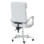 Silla de oficina reclinable cuero sintético blanco de vidaXL, Sillas de oficina - Ref: Foro24-349738, Precio: 137,92 €, Descu...