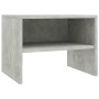 Betongrauer Nachttisch aus Sperrholz, 40 x 30 x 30 cm von vidaXL, Nachttische - Ref: Foro24-800071, Preis: 25,56 €, Rabatt: %