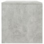 Concrete gray plywood bedside table 40x30x30 cm by vidaXL, Nightstands - Ref: Foro24-800071, Price: 25,56 €, Discount: %