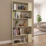 Sonoma oak plywood shelving 80x24x159 cm by vidaXL, Bookcases and shelves - Ref: Foro24-800102, Price: 71,69 €, Discount: %