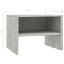 Betongrauer Nachttisch aus Sperrholz, 40 x 30 x 30 cm von vidaXL, Nachttische - Ref: Foro24-800071, Preis: 25,99 €, Rabatt: %