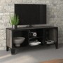 Metal and gray MDF TV cabinet 105x36x47 cm by vidaXL, TV Furniture - Ref: Foro24-335910, Price: 88,22 €, Discount: %