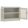 Light gray steel office cabinet 90x40x70 cm by vidaXL, Lockers and storage cabinets - Ref: Foro24-335927, Price: 90,99 €, Dis...