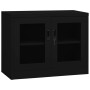 Armario de oficina de acero negro 90x40x70 cm de vidaXL, Taquillas y armarios de almacenamiento - Ref: Foro24-335928, Precio:...