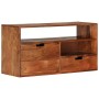 Mueble de TV de madera maciza de acacia 80x30x42 cm de vidaXL, Muebles TV - Ref: Foro24-340302, Precio: 189,96 €, Descuento: %