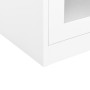 White steel office cabinet 90x40x90 cm by vidaXL, Lockers and storage cabinets - Ref: Foro24-335930, Price: 142,99 €, Discoun...