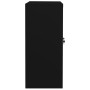 Black steel office cabinet 90x40x90 cm by vidaXL, Lockers and storage cabinets - Ref: Foro24-335932, Price: 117,42 €, Discoun...