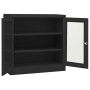 Anthrazitgrauer Büroschrank aus Stahl 90x40x90 cm von vidaXL, Schließfächer und Lagerschränke - Ref: Foro24-335933, Preis: 11...