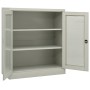 Light gray steel office cabinet 90x40x105 cm by vidaXL, Lockers and storage cabinets - Ref: Foro24-335935, Price: 124,68 €, D...