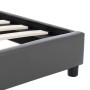 Gray synthetic leather bed frame 180x200 cm by vidaXL, Beds and slatted bases - Ref: Foro24-284779, Price: 192,54 €, Discount: %