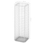 Cesta para muro de gaviones de alambre galvanizado 100x30x30 cm de vidaXL, Paneles de vallas - Ref: Foro24-141038, Precio: 33...