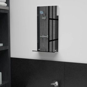 Wall mirror with tempered glass shelf 20x40 cm by vidaXL, Mirrors - Ref: Foro24-249433, Price: 16,99 €, Discount: %