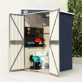 Wall garden shed galvanized steel 118x100x178 cm by vidaXL, Sheds - Ref: Foro24-316219, Price: 171,05 €, Discount: %