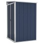 Wall garden shed galvanized steel 118x100x178 cm by vidaXL, Sheds - Ref: Foro24-316219, Price: 159,14 €, Discount: %