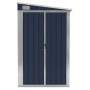 Wall garden shed galvanized steel 118x100x178 cm by vidaXL, Sheds - Ref: Foro24-316219, Price: 159,14 €, Discount: %